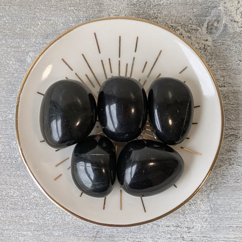 Black Jade Tumblestone