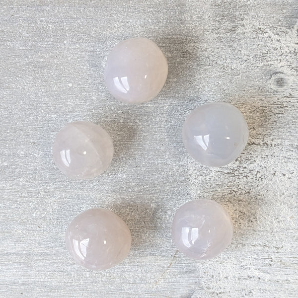 Blue Rose Quartz Tumblestone