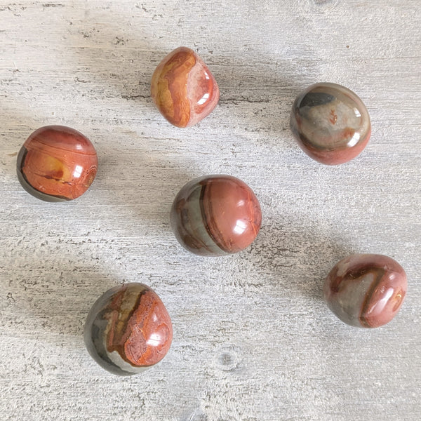 Polychromic Jasper Tumblestone