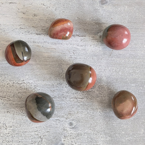 Polychromic Jasper Tumblestone