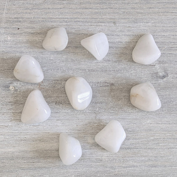 Snow Quartz Tumblestone