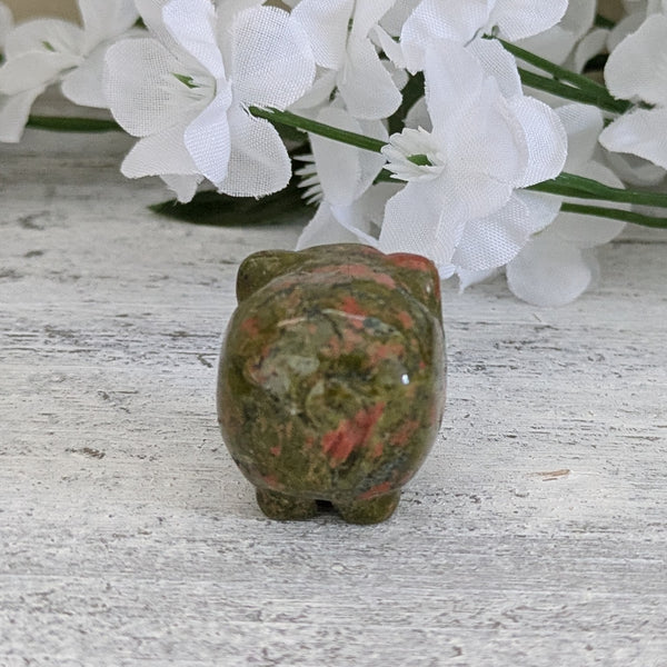 Mini Unakite Pig