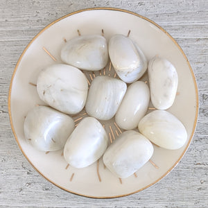 Mother Of Pearl Tumblestone