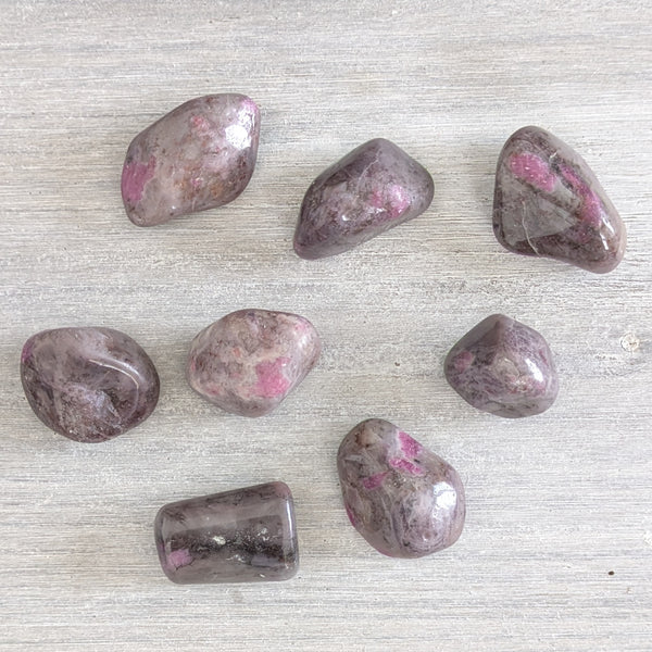 Ruby Feldspar Tumblestone