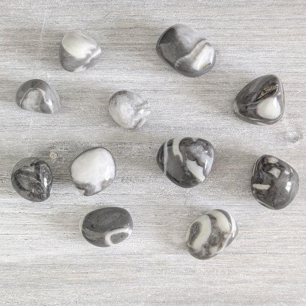 Shell Jasper Tumblestone