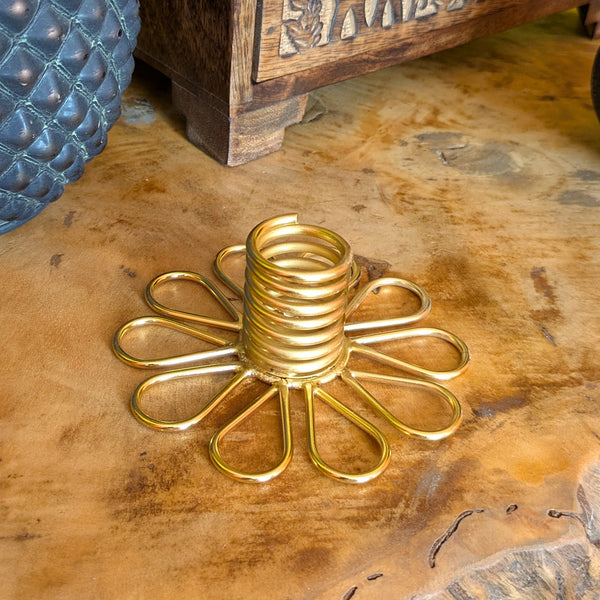 Petal Candlestick Holder - Handcrafted & Fairtrade