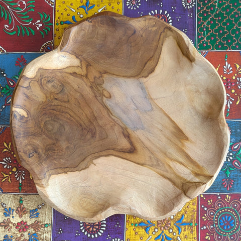 Indonesian Teakwood Plate