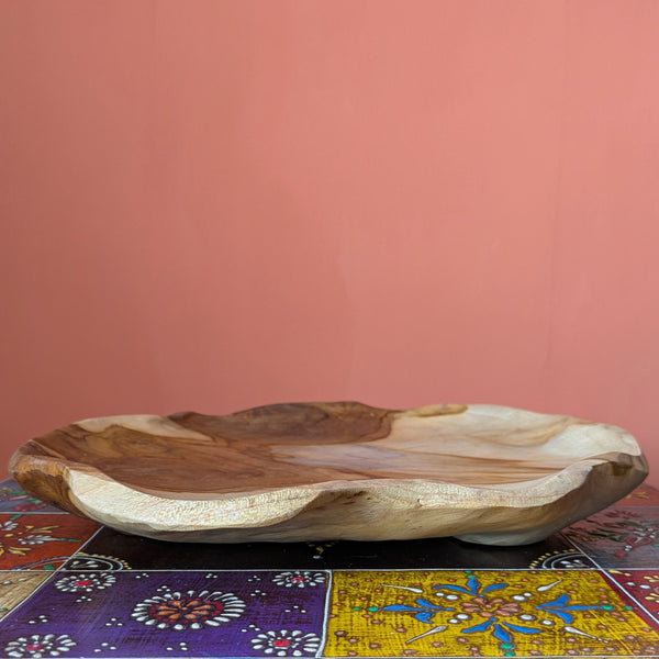 Indonesian Teakwood Plate