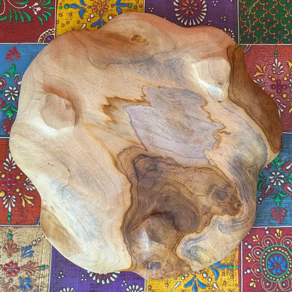 Indonesian Teakwood Plate