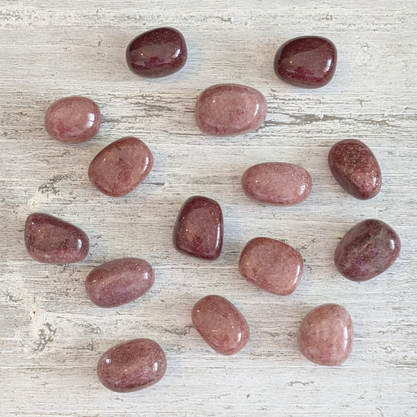 Red Muscovite Tumblestone