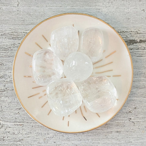 Optical Calcite Tumblestone