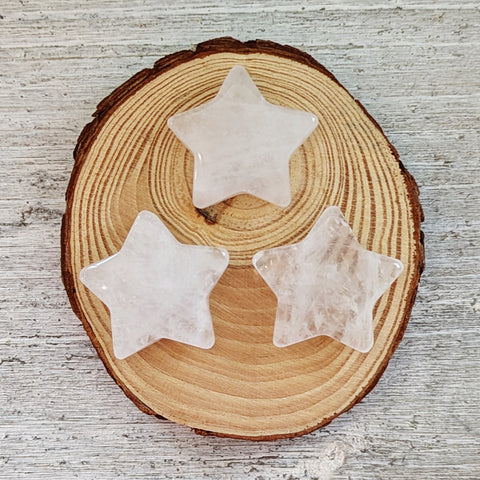 Clear Quartz Star
