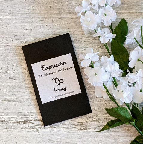 Capricorn Seed Gift - Pansy