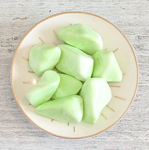Lemon Chrysoprase Tumblestone