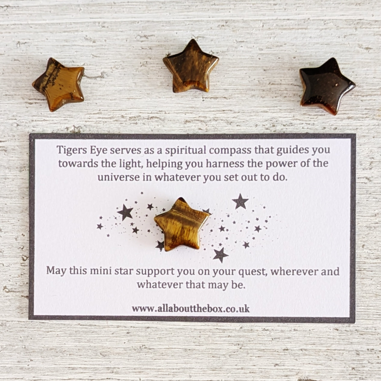 Mini Tigers Eye Star