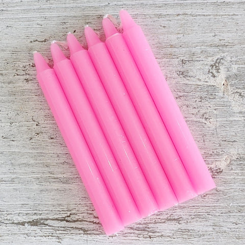 Pink Spell Candles