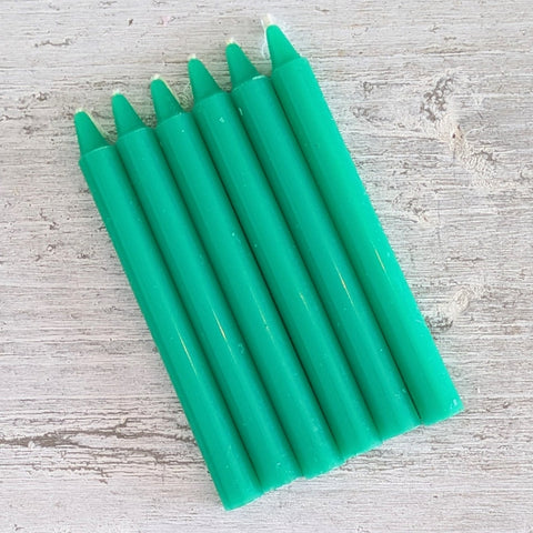 Green Spell Candles