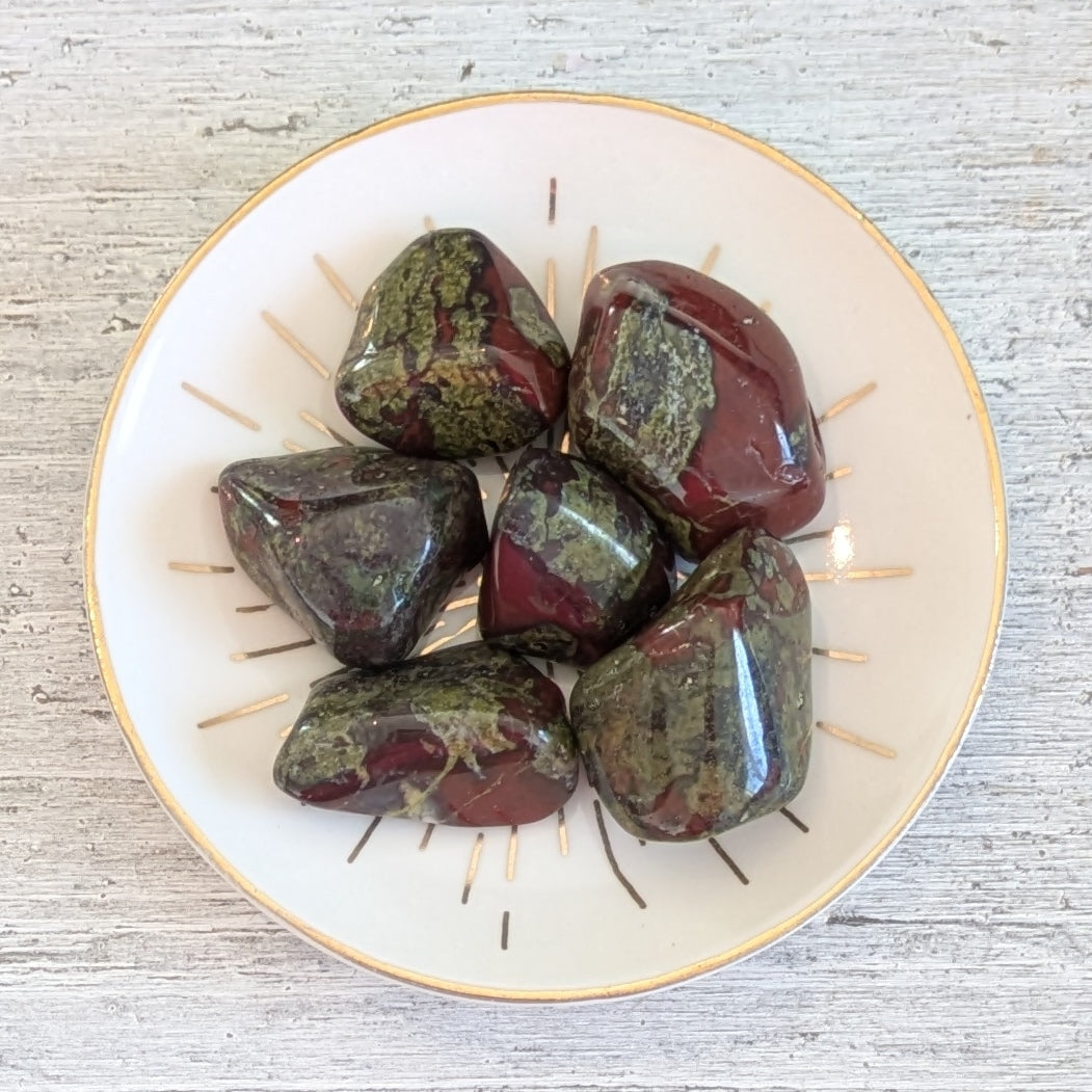 Dragon Blood Jasper Tumblestone