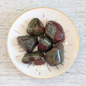 Dragon Blood Jasper Tumblestone