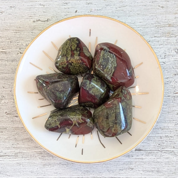 Dragon Blood Jasper Tumblestone