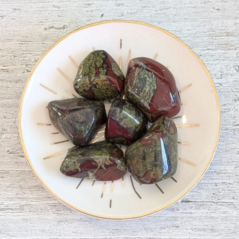 Dragon Blood Jasper Tumblestone