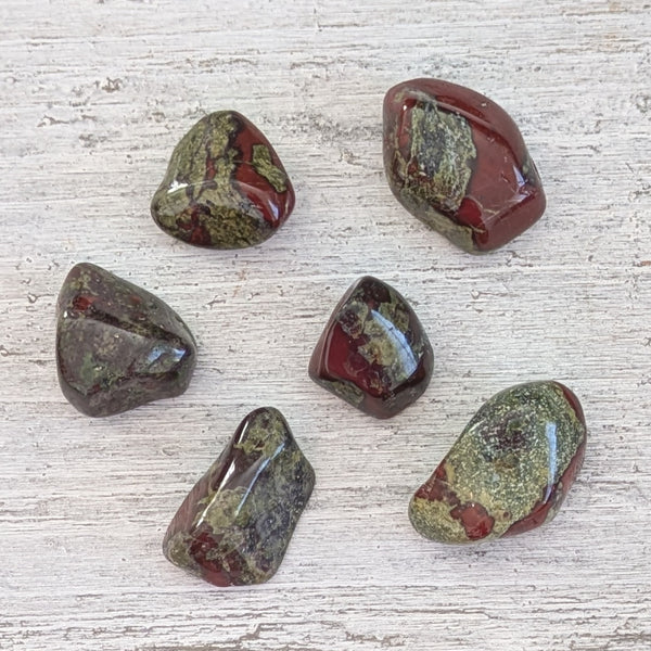 Dragon Blood Jasper Tumblestone
