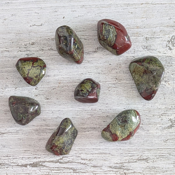 Dragon Blood Jasper Tumblestone