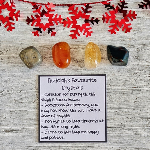 Rudolph The Red Nosed Reindeers Favourite Crystals