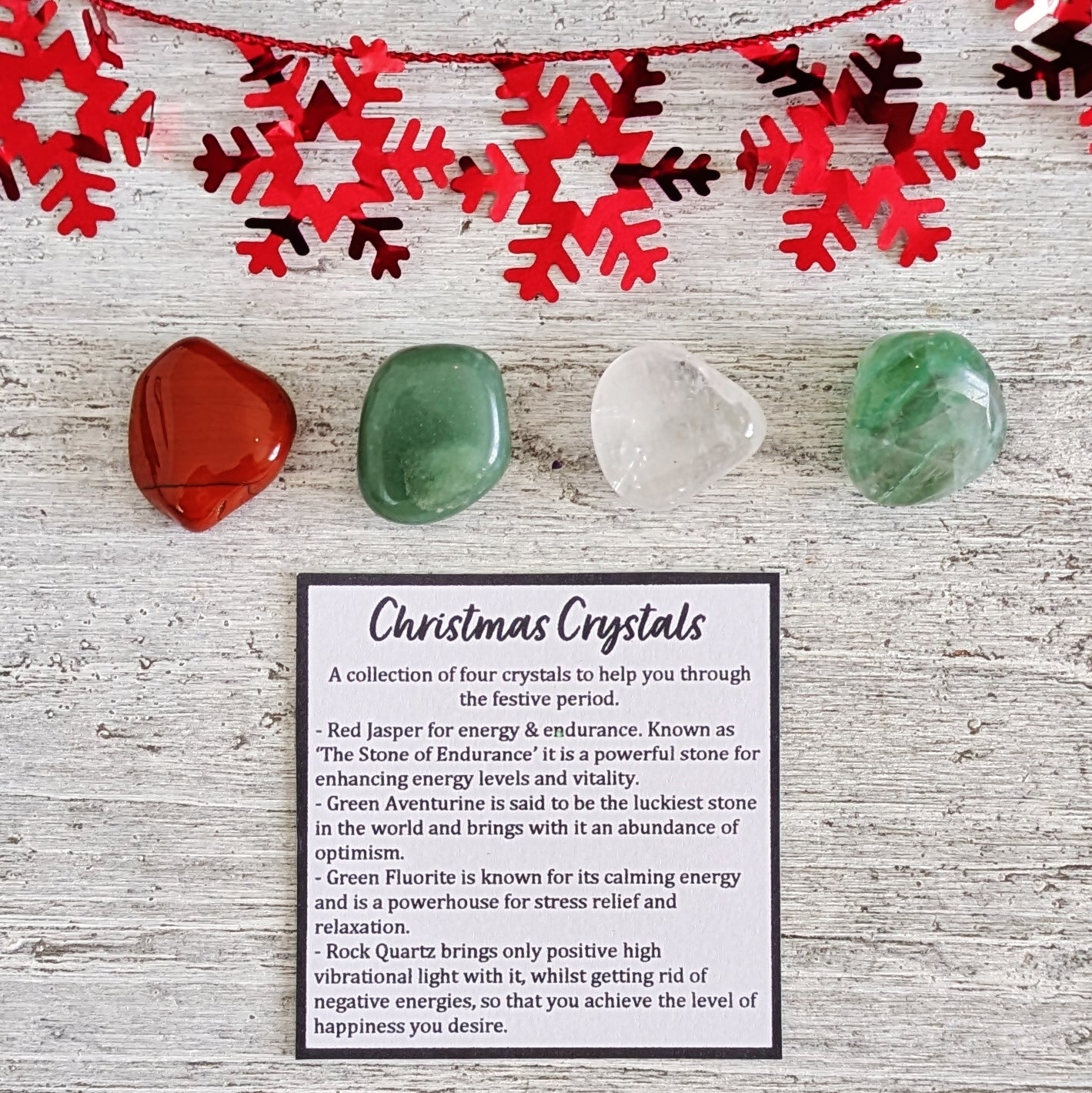 Christmas Crystal Tumblestones