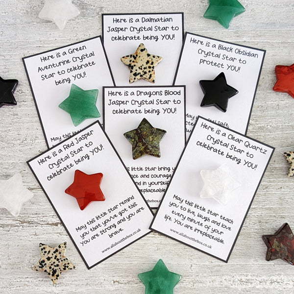 Childrens Crystal Star - Clear Quartz