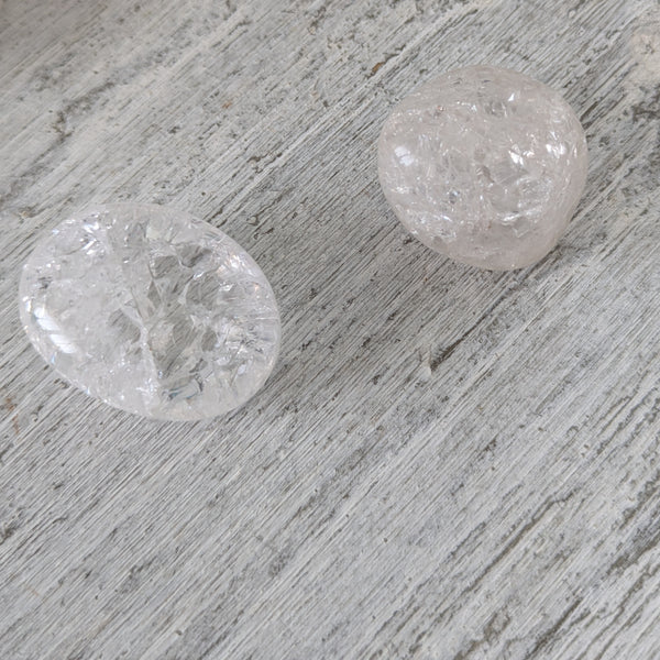 Crackle Quartz Tumblestone