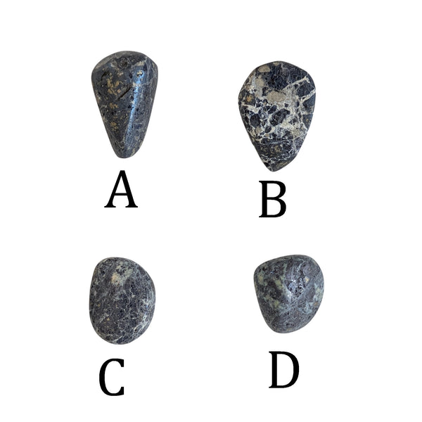 Covellite Tumblestone - Rare Tumblestone - Covelline - Third Eye Chakra - Sagittarius Stone - Attracting Positivity