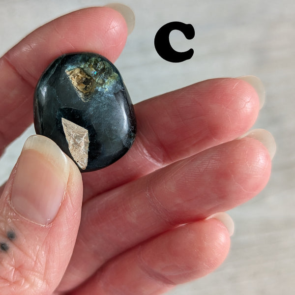 Grandidierite Tumblestone