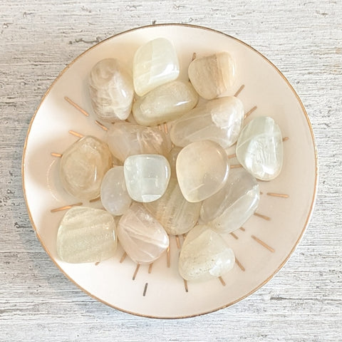 Moonstone (Natural) Tumblestone