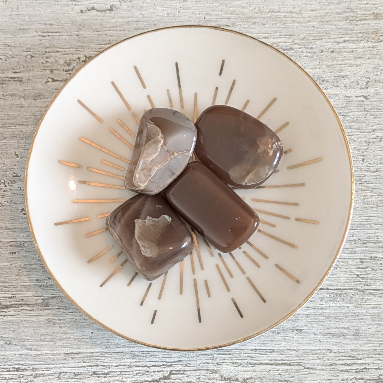 Moonstone (Brown) Tumblestone