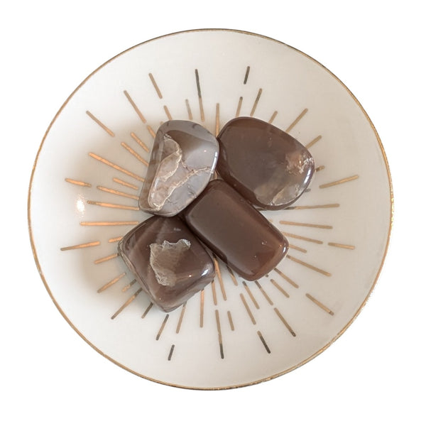 Moonstone (Brown) Tumblestone