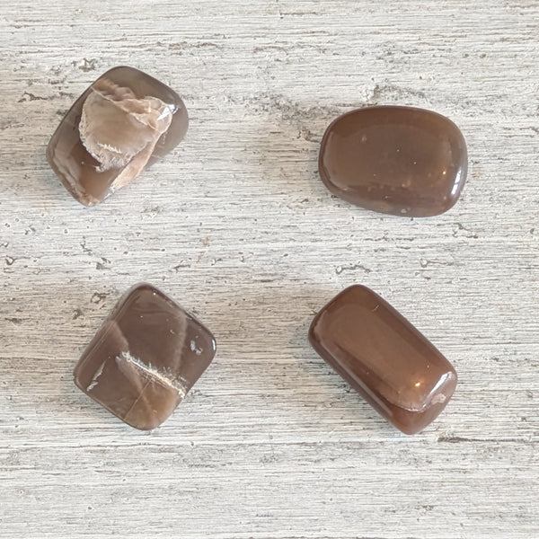 Moonstone (Brown) Tumblestone