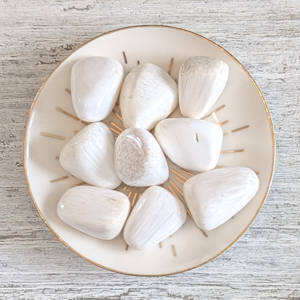 Scolecite Crystal Tumblestone