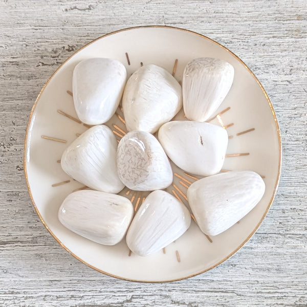 Scolecite Crystal Tumblestone