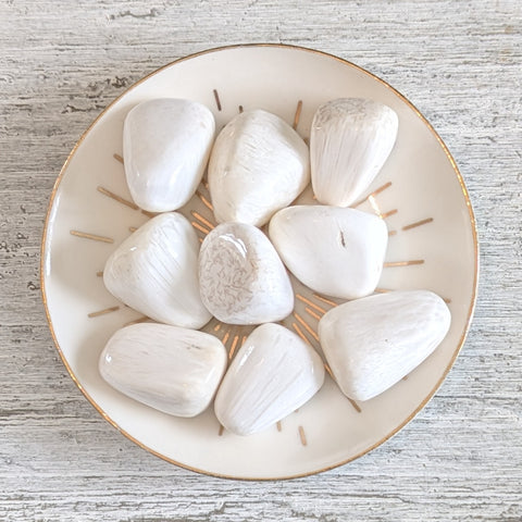 Scolecite Crystal Tumblestone