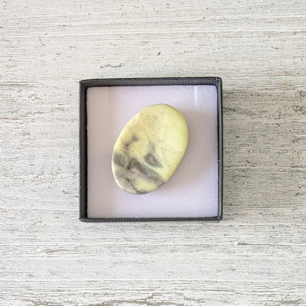 Serpentine Thumb Stone Gift Box