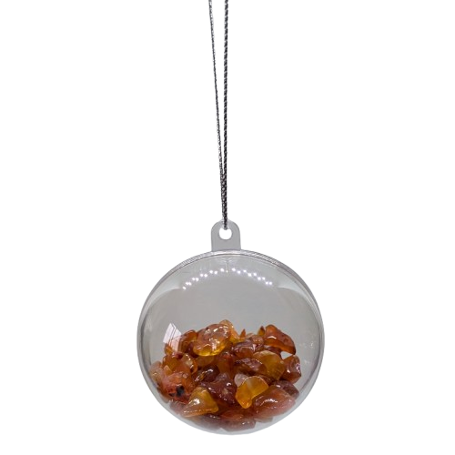 Crystal Christmas Baubles - 5cms