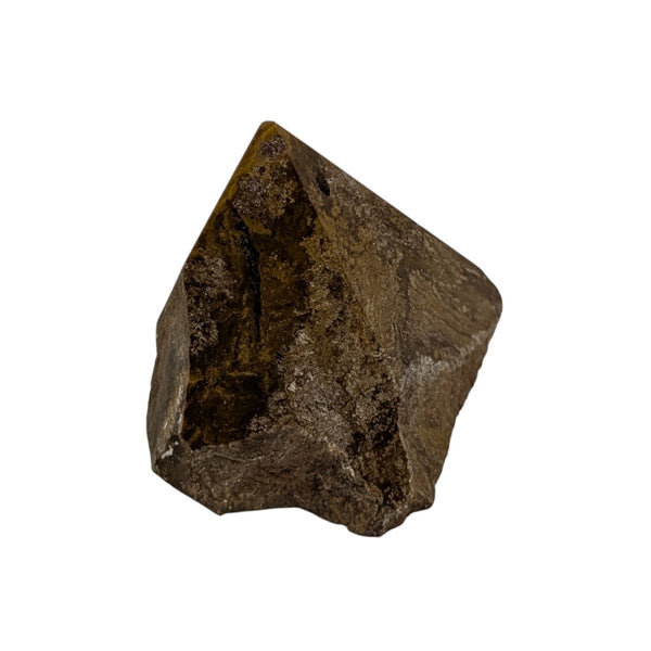 Natural Petrified Wood Polished Point Crystal Incense Holder UK - Fossilized Wood Incense Burner - Unique Gift- Gift for Taurus