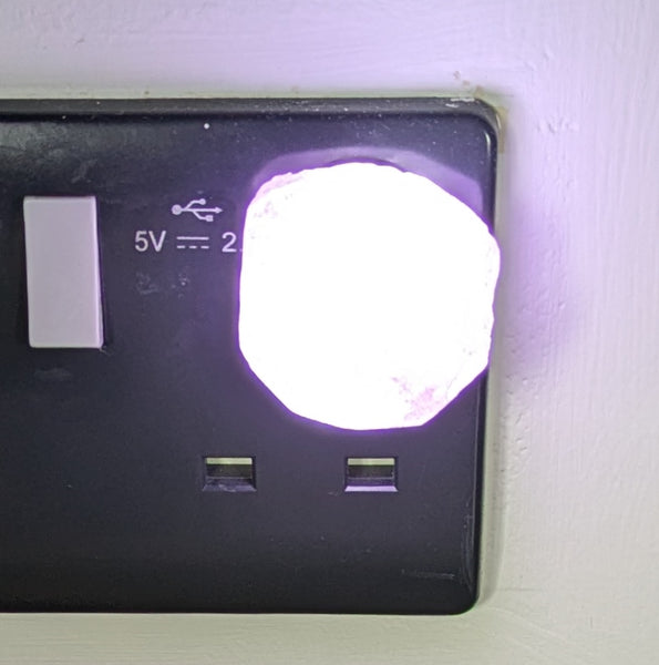 Natural Amethyst USB Night Light