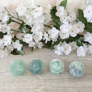 Natural Green Fluorite USB Night Light