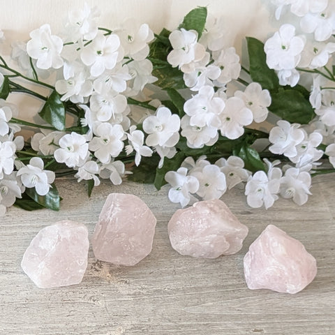 Natural Rose Quartz USB Night Light