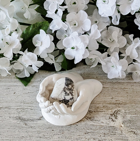 Healing Hands & Crystal Tumblestone