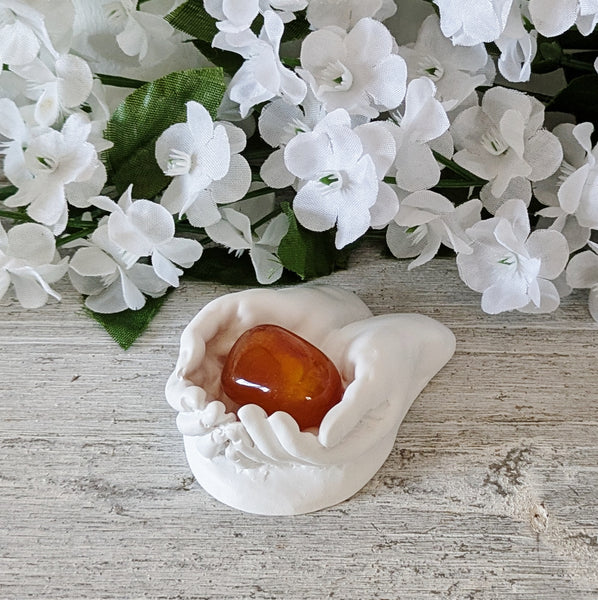 Healing Hands & Crystal Tumblestone