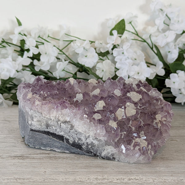 Natural Brazilian Amethyst Tealight Holder - Sold As Seen (2)