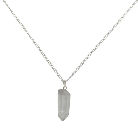 Natural Clear Quartz Point Necklace in a Gift Box - Healing Crystals - Crystal Gifts - Gifts for Her - Master Healer - Stone of Power